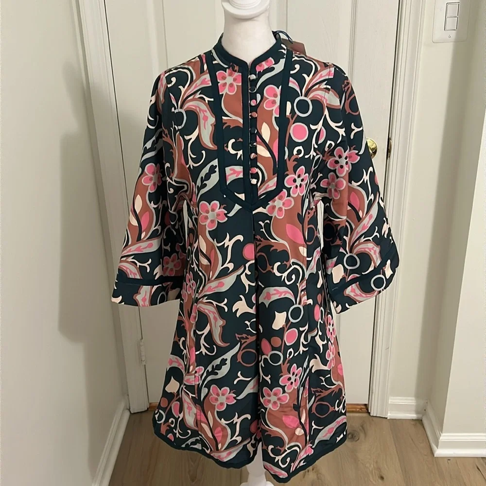 Tuckernuck x Cameran Eubanks Wimberly Magnolia Chintz Indre Dress NWT Size Small - Picture 6 of 13